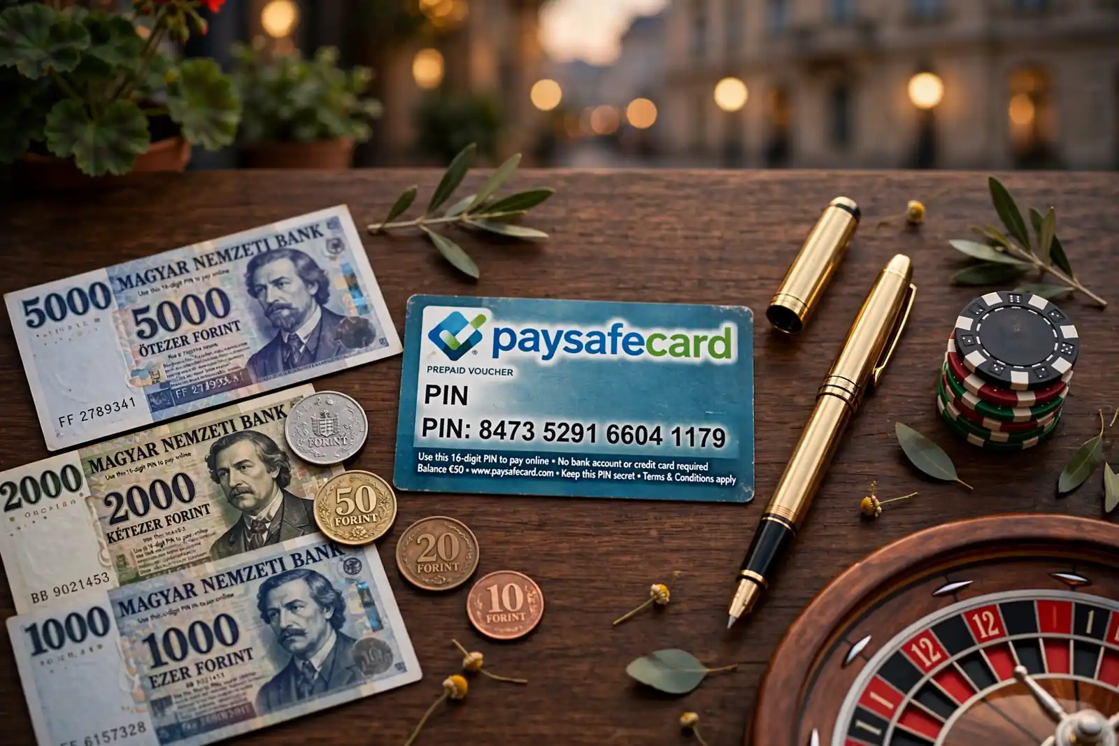 Paysafecard kaszinók Magyarországon: fizetési feltételek